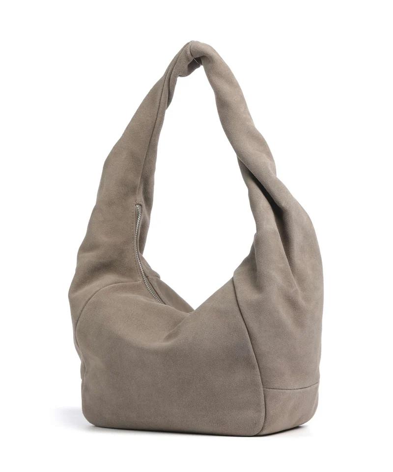 Liebeskind Farrah II Hydro Suede M Beuteltasche neutral grey