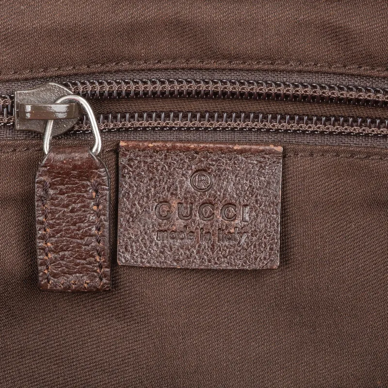 Gucci Monogram GG Canvas Messenger Crossbody Bag