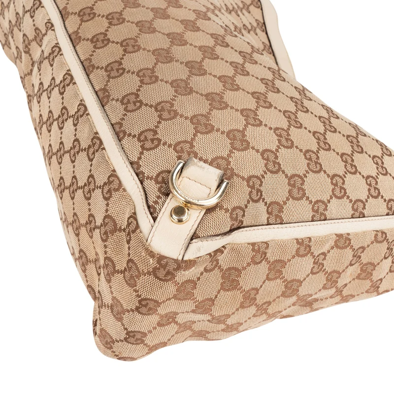 Gucci Monogram GG Canvas Abbey Handbag