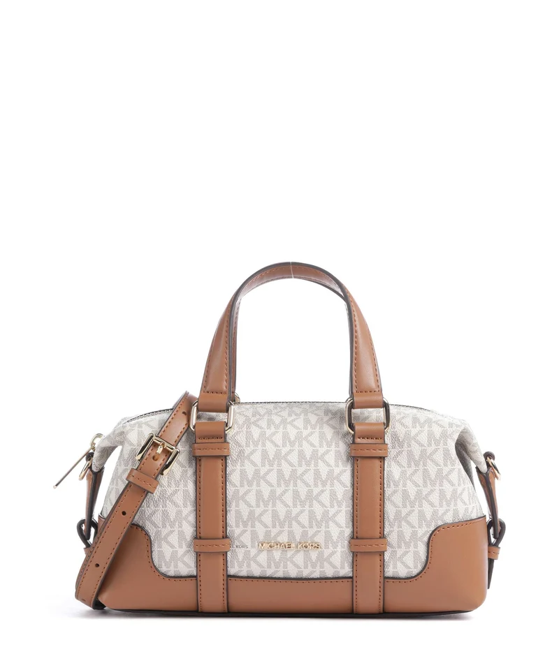 Michael Kors Teddi XS Handtasche vanilla/acorn
