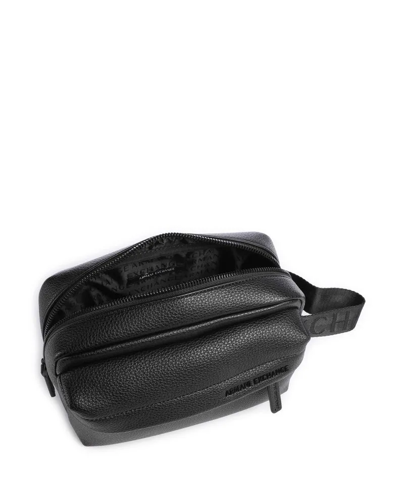 Armani Exchange Max Kulturbeutel black