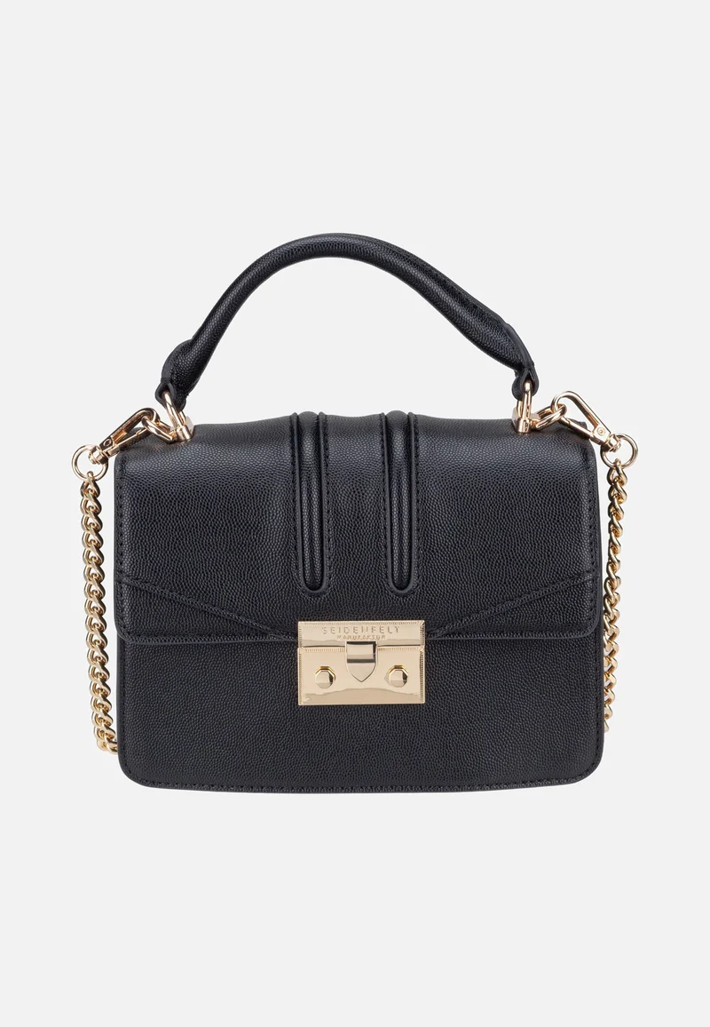 Roros Top Handle Black/Gold - Abendtasche