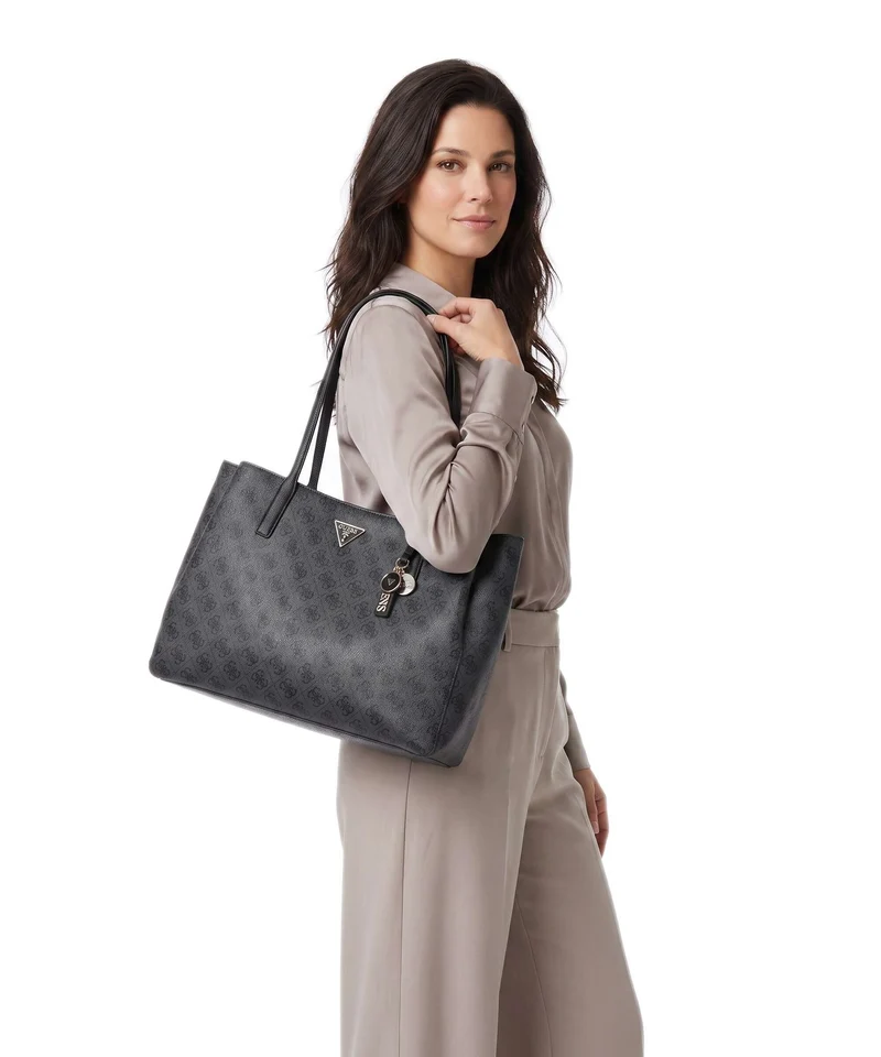 Guess Noelle II Tech Shopper coal logo