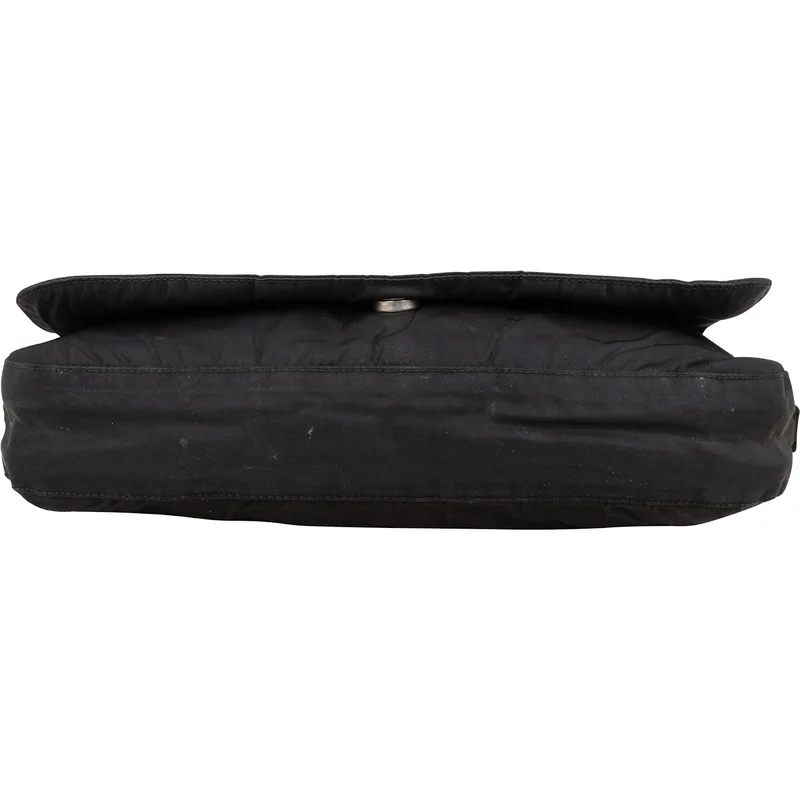 Prada Nero Tessuto Plastic Chain Shoulder Bag