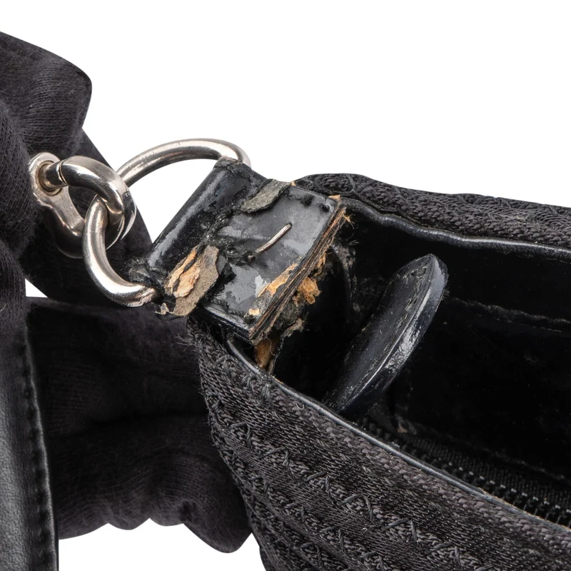 Gucci Bamboo Black Tote Handbag