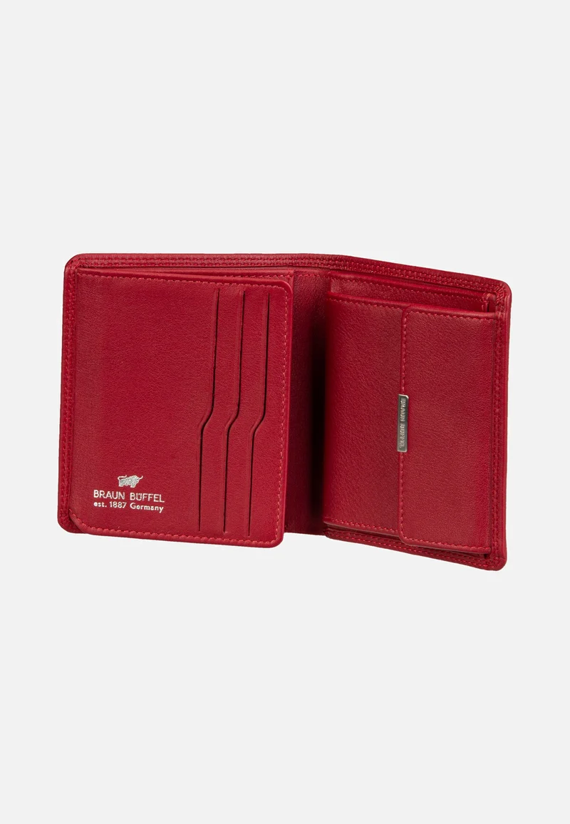 Golf RFID Coin Wallet Carré 6Cs Red - Portemonnaie