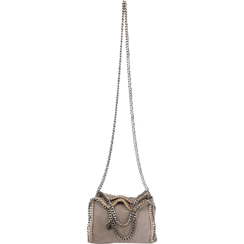 Stella McCartney Shaggy Falabella Fold Over Mini Crossbody Bag
