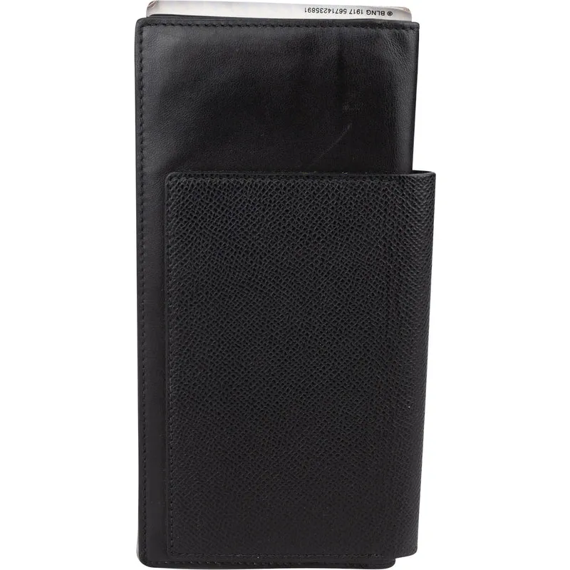 Balenciaga Leather Passport Holder Wallet