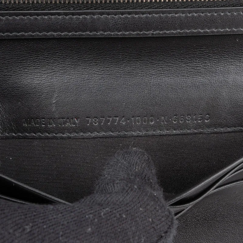Balenciaga Leather Passport Holder Wallet