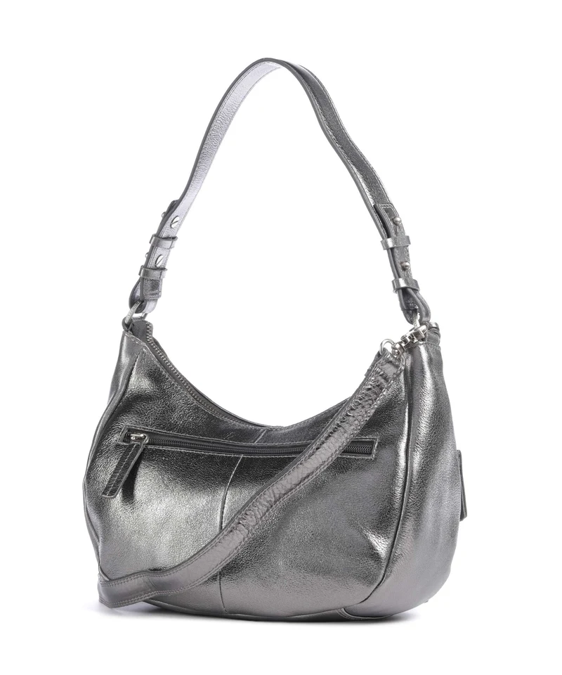 Burkely Soft Skylar Beuteltasche gun metal