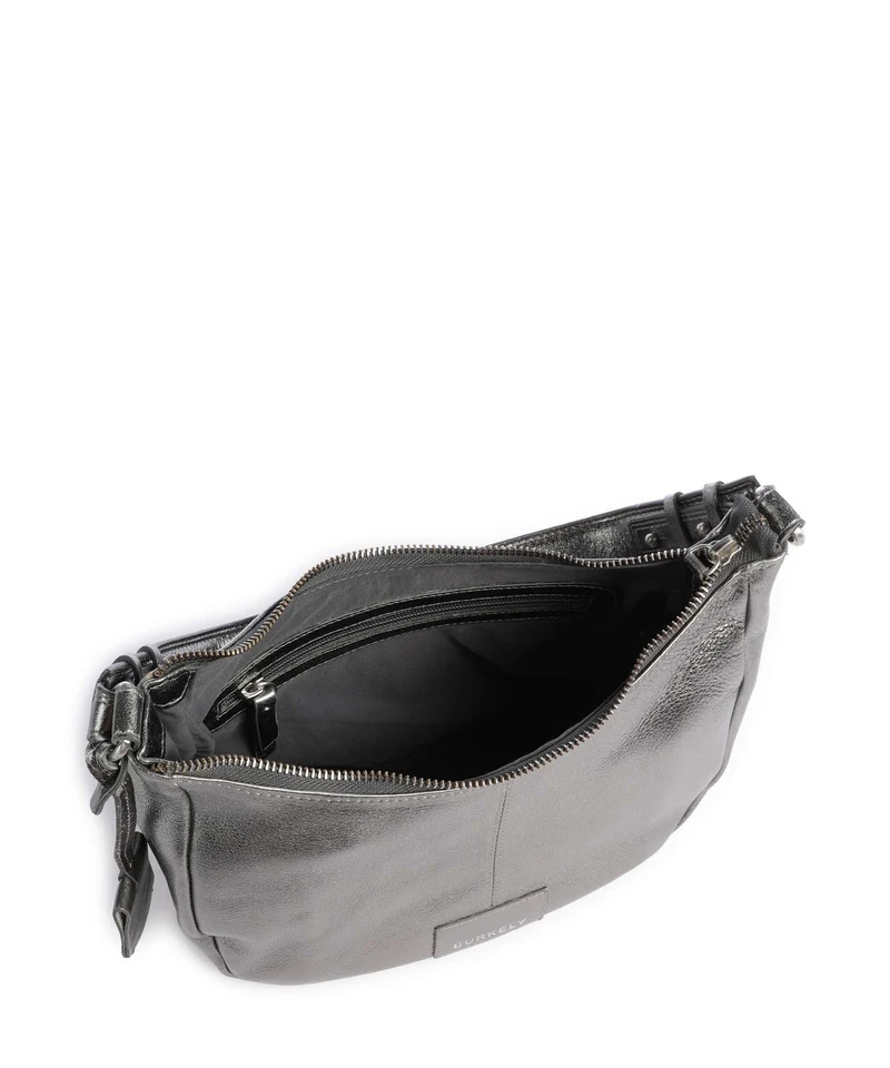 Burkely Soft Skylar Beuteltasche gun metal