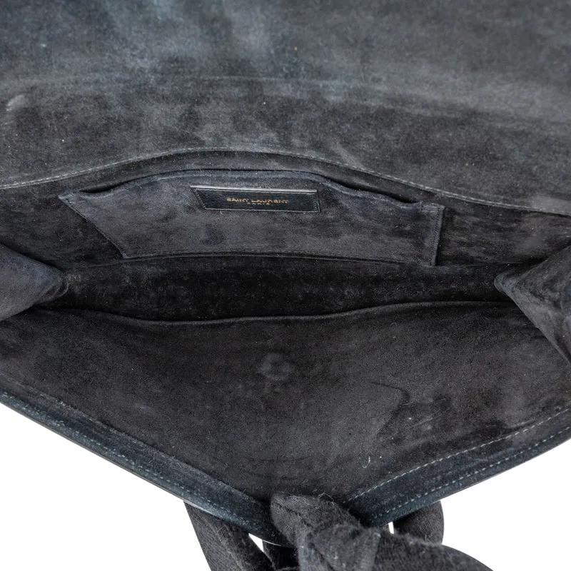 Yves Saint Laurent Leather Y-Ligne Clutch