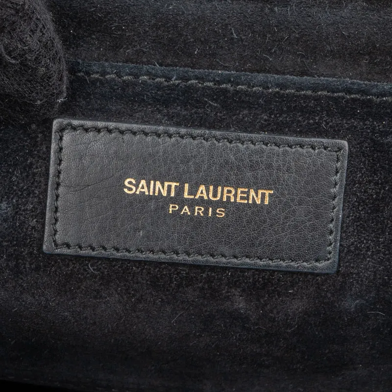 Yves Saint Laurent Leather Y-Ligne Clutch