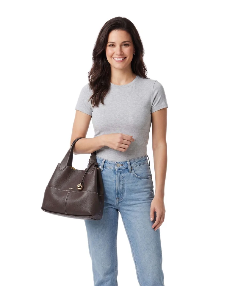 Furla Primrose M Handtasche cioccolato/honey