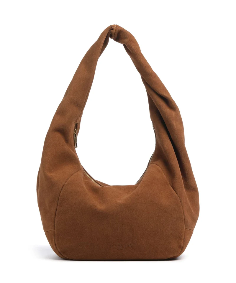 Liebeskind Farrah II Hydro Suede M Beuteltasche brown