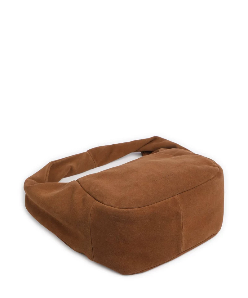 Liebeskind Farrah II Hydro Suede M Beuteltasche brown