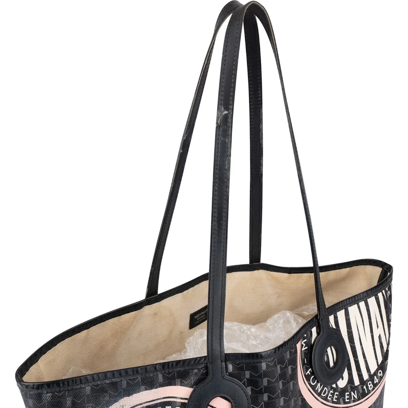 Moynat Monogram Toile 1920 Oh! Tote MM Shoulder Bag