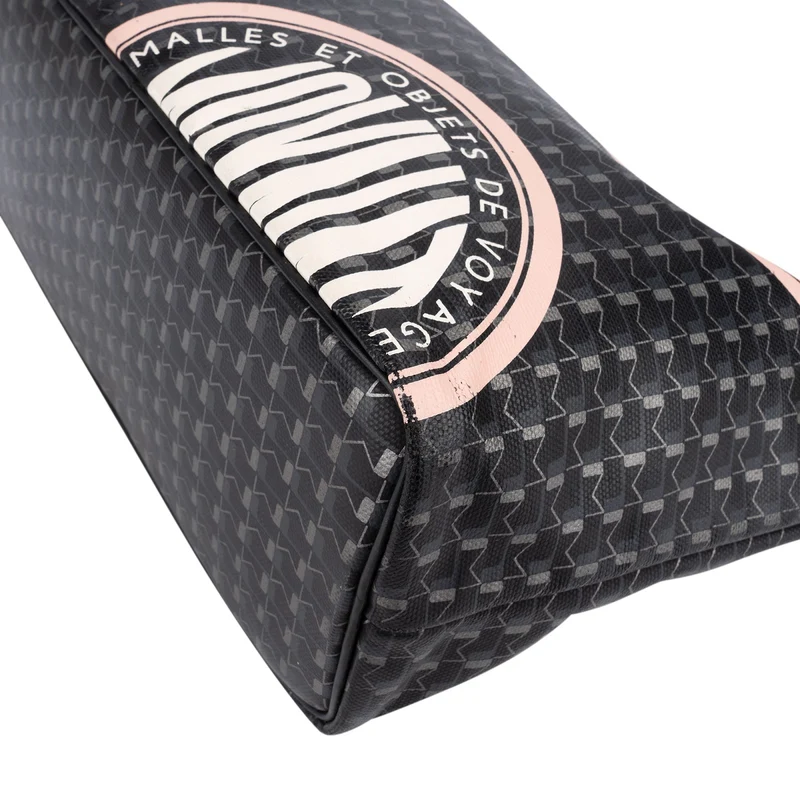 Moynat Monogram Toile 1920 Oh! Tote MM Shoulder Bag