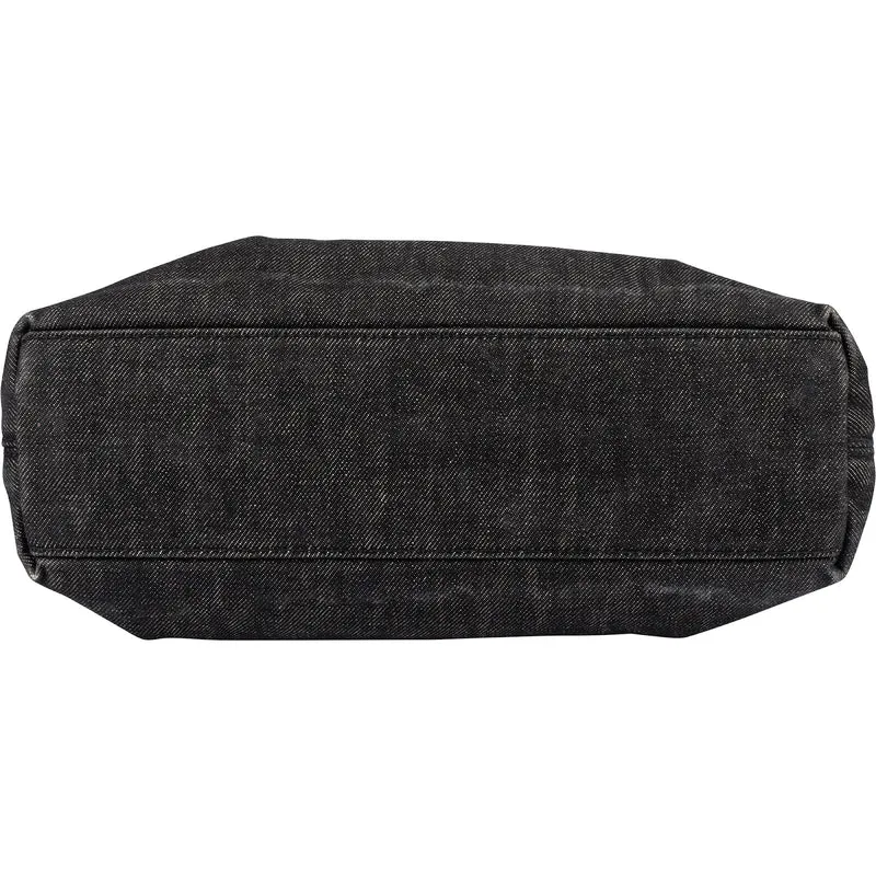 Chanel Maxi Denim CC Stitch Tote Shoulder Bag