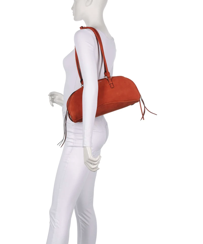 Liebeskind Capri Suede M Schultertasche red rock