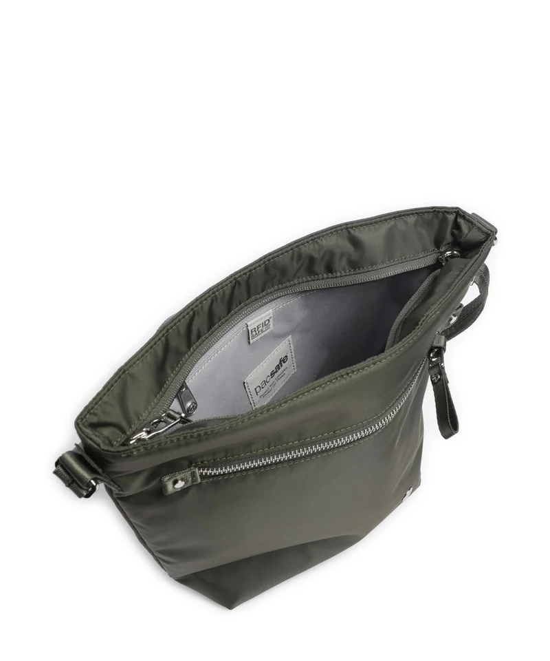 Pacsafe W Umhängetasche olive