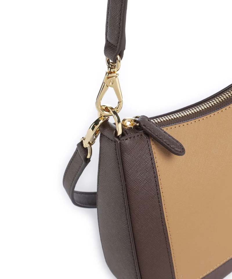 Lauren Ralph Lauren Danni 26 Schultertasche camel/chestnut brown