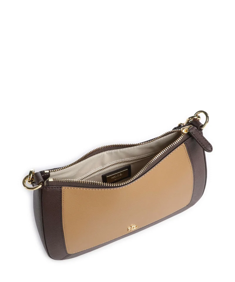Lauren Ralph Lauren Danni 26 Schultertasche camel/chestnut brown