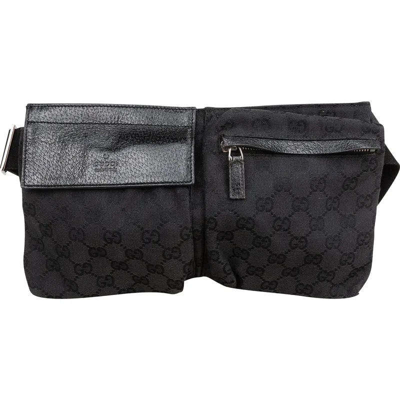 Gucci Monogram GG Crossbody Belt Bag