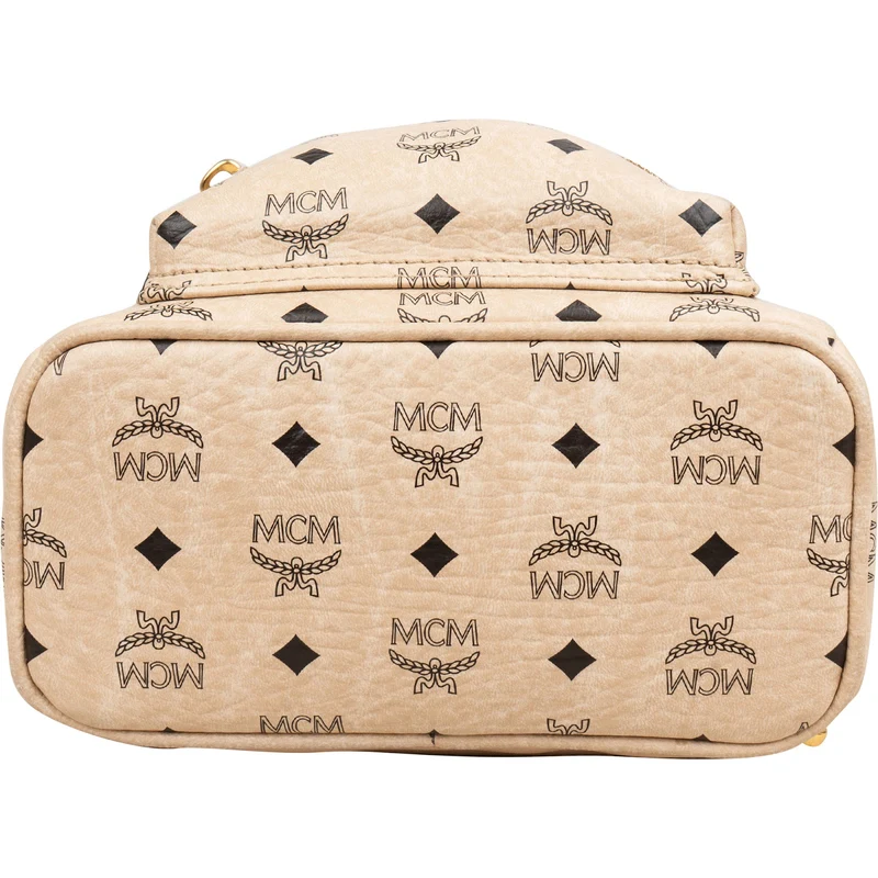 MCM Monogram Visetos Stark Mini Backpack
