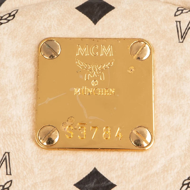 MCM Monogram Visetos Stark Mini Backpack