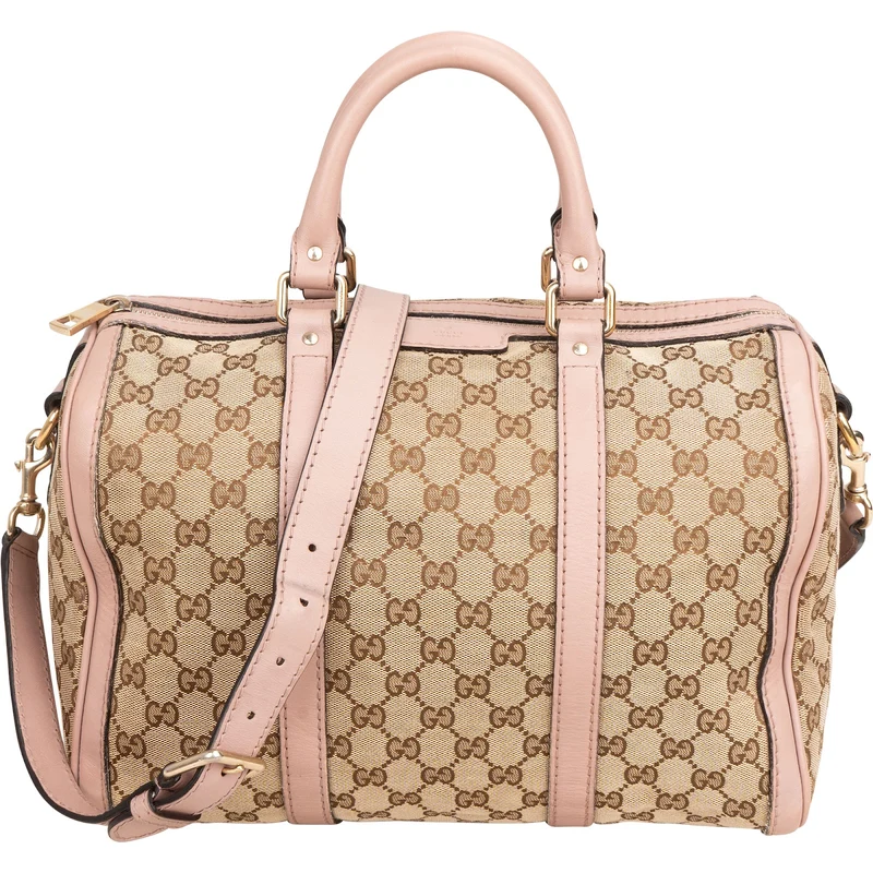 Gucci Monogram GG Canvas Joy Boston Handbag