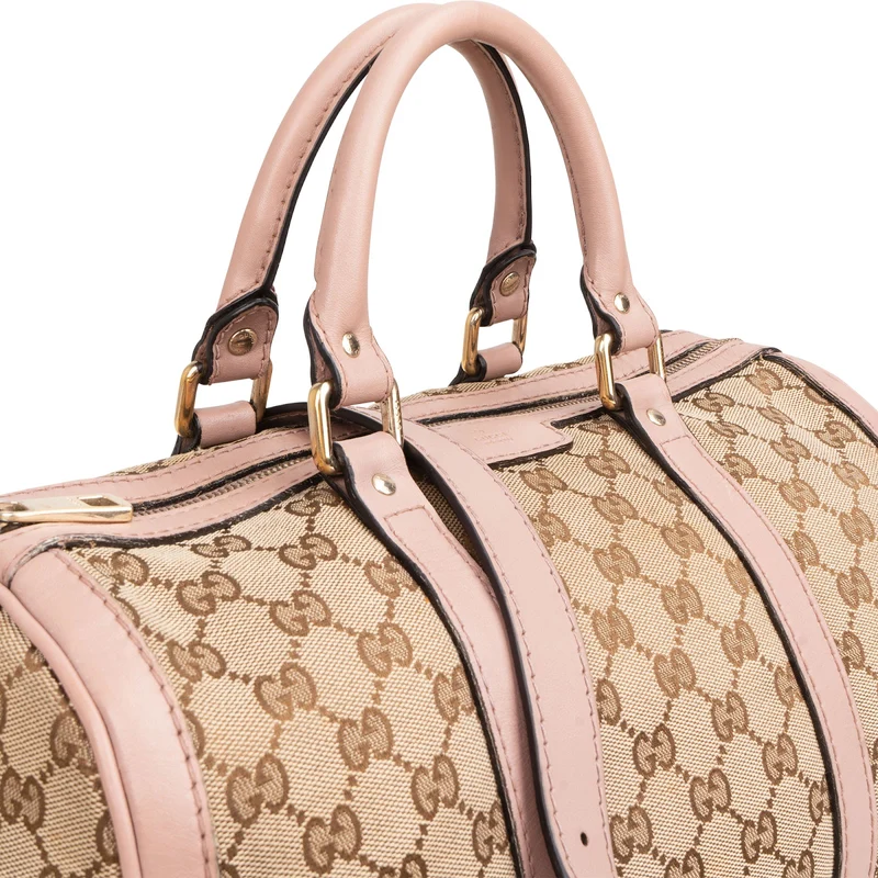 Gucci Monogram GG Canvas Joy Boston Handbag