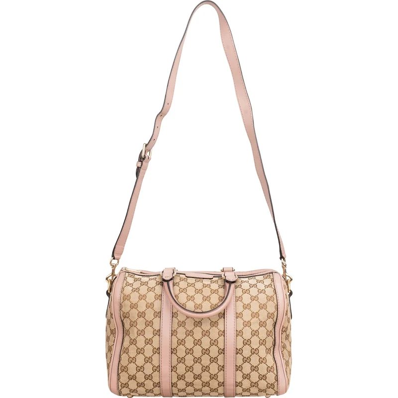 Gucci Monogram GG Canvas Joy Boston Handbag