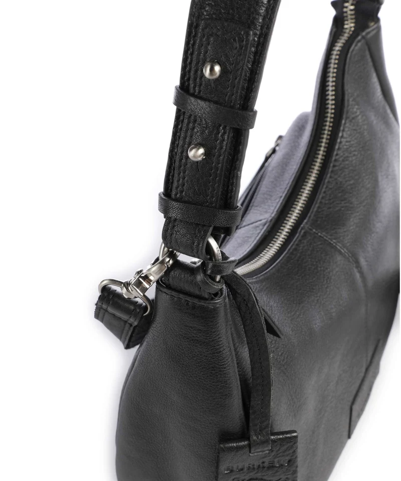 Burkely Soft Skylar Beuteltasche black