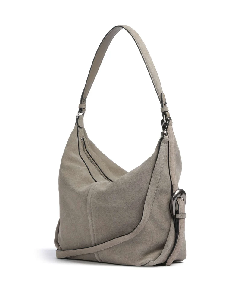 Liebeskind Paris II Hydro Suede M Beuteltasche neutral grey