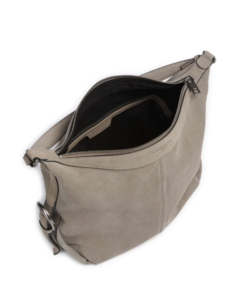 Liebeskind Paris II Hydro Suede M Beuteltasche neutral grey