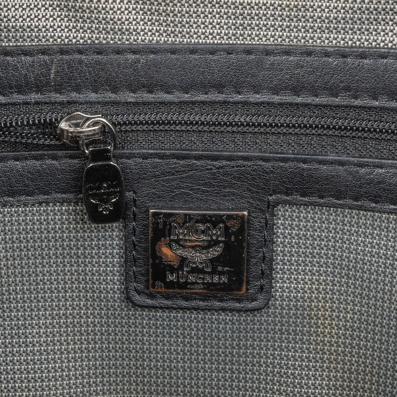 MCM Monogram Visetos Stark Side Studs Small Backpack
