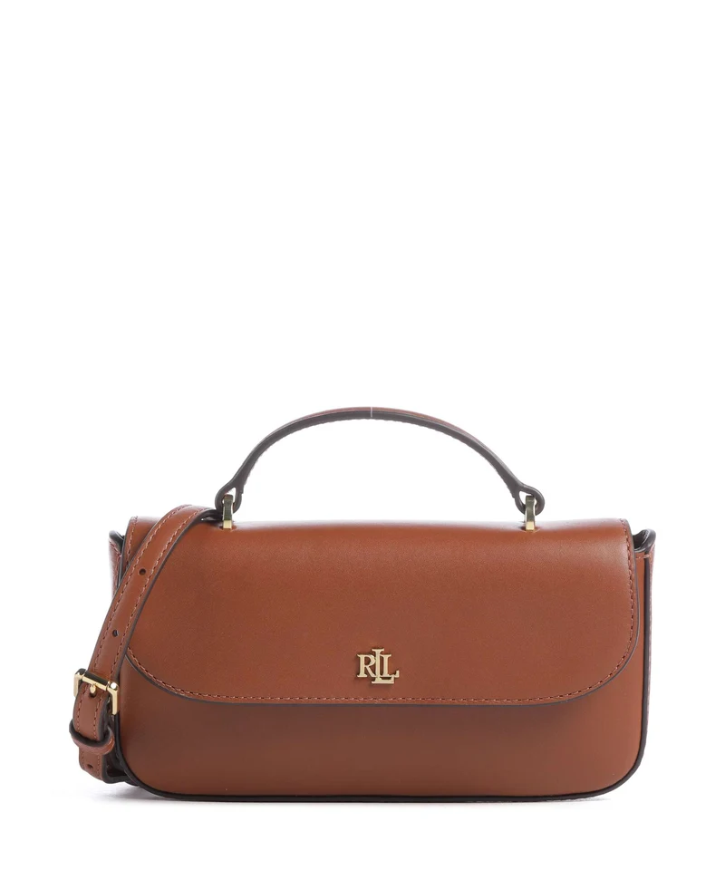 Lauren Ralph Lauren Marcy Large Umhängetasche lauren tan