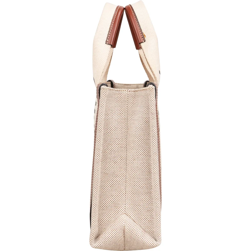Chloé Canvas Small Woody Tote Handbag