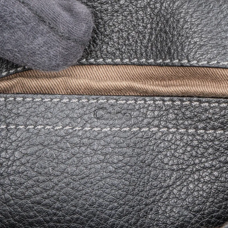Chloé Grained Calfskin Small Marcie Saddle Crossbody Bag