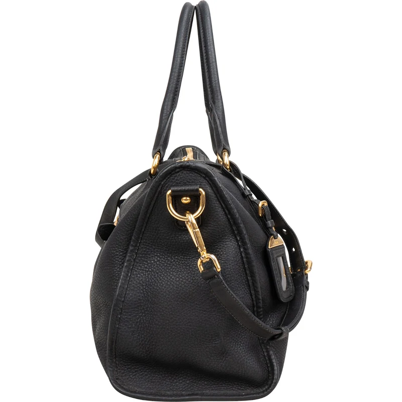 Prada Vitello Daino Leather Tote Handbag