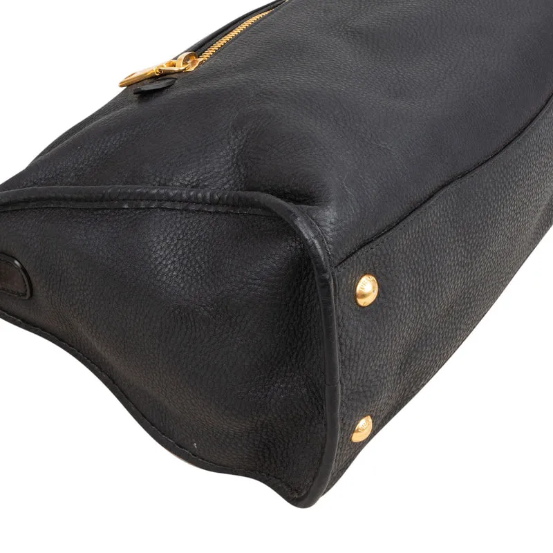 Prada Vitello Daino Leather Tote Handbag