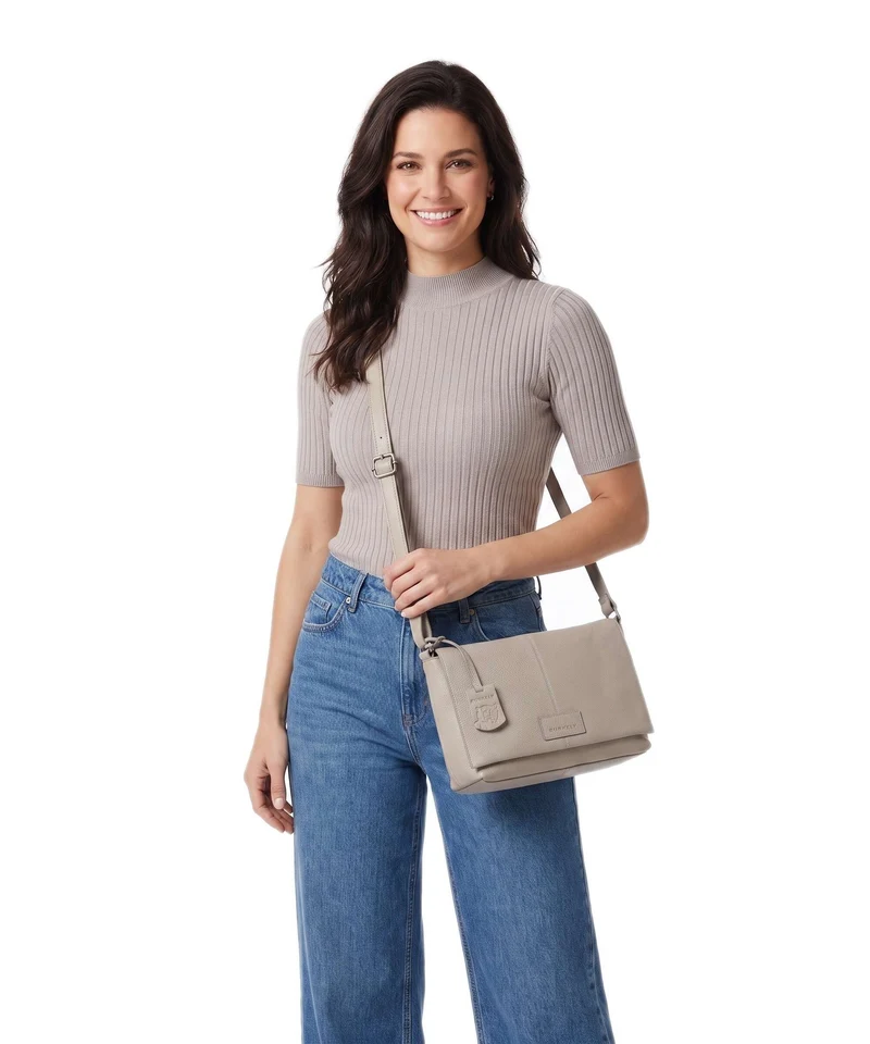 Burkely Soft Skylar Umhängetasche grey