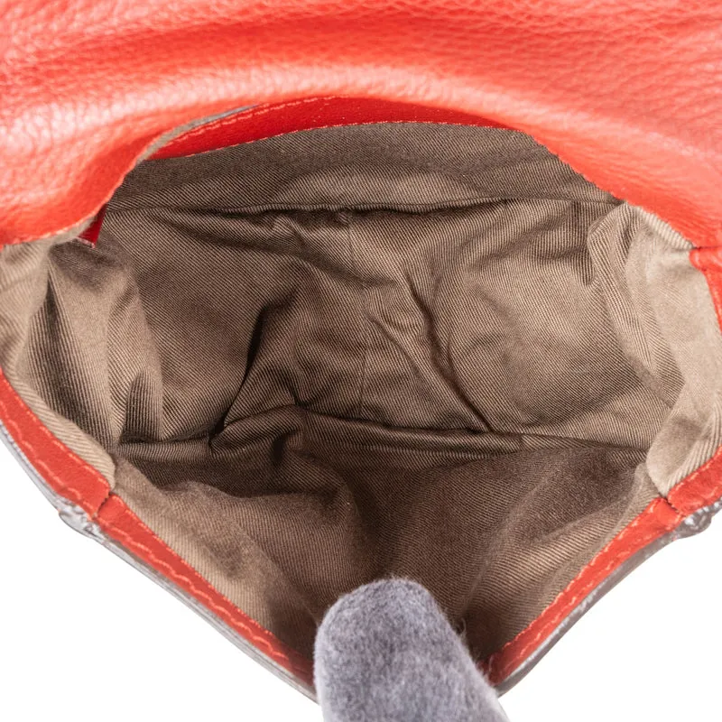 Chloé Grained Leather Mini Marcie Saddle Crossbody Bag