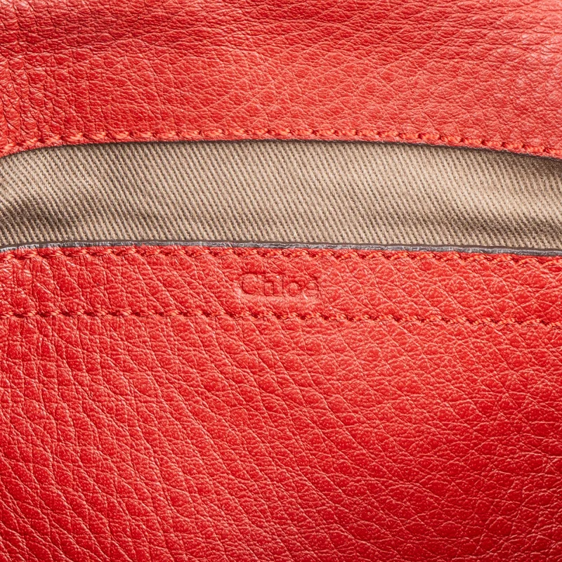 Chloé Grained Leather Mini Marcie Saddle Crossbody Bag