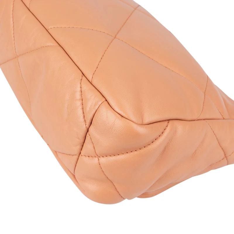 Chanel 19 Quilted Lambskin Chanel Single Flap Shoulder Bag