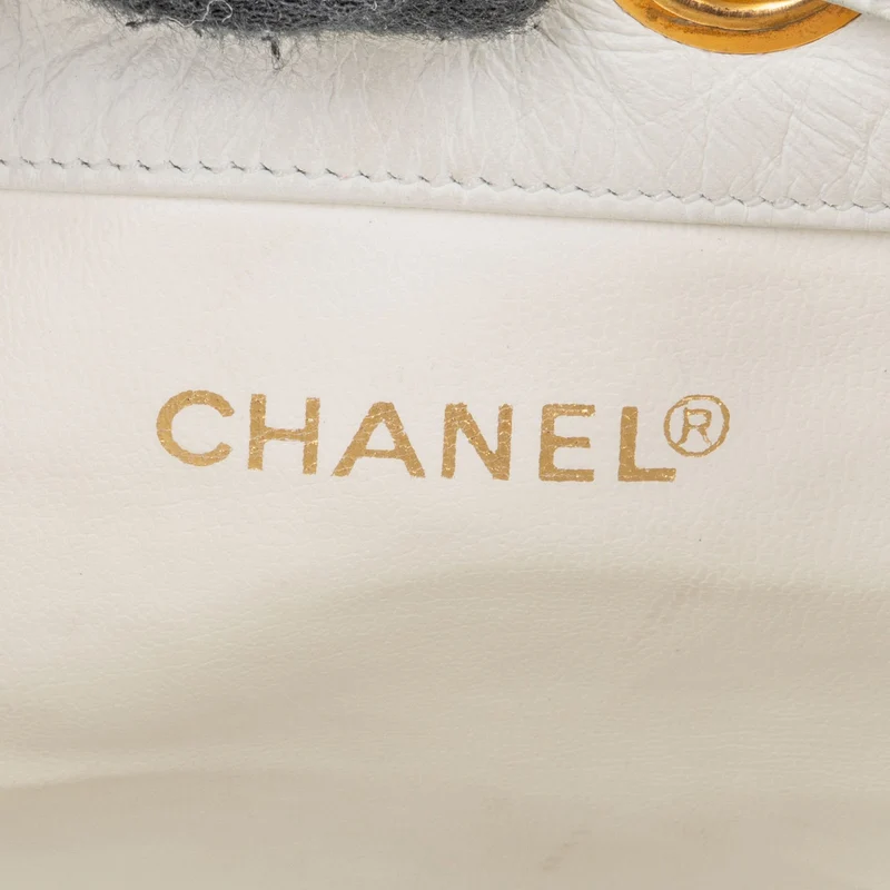 Chanel Lambskin CC Drawstring Bucket Crossbody Bag