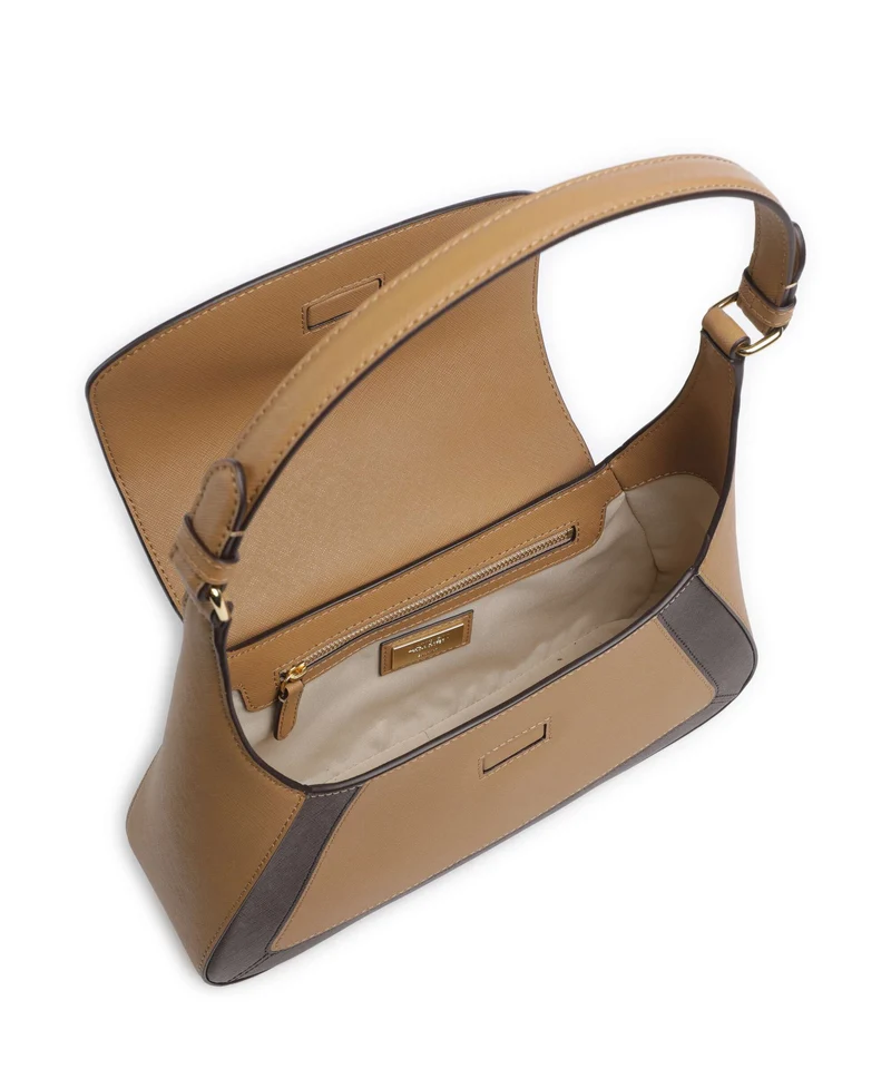 Lauren Ralph Lauren Schylar Medium Schultertasche camel/chestnut brown