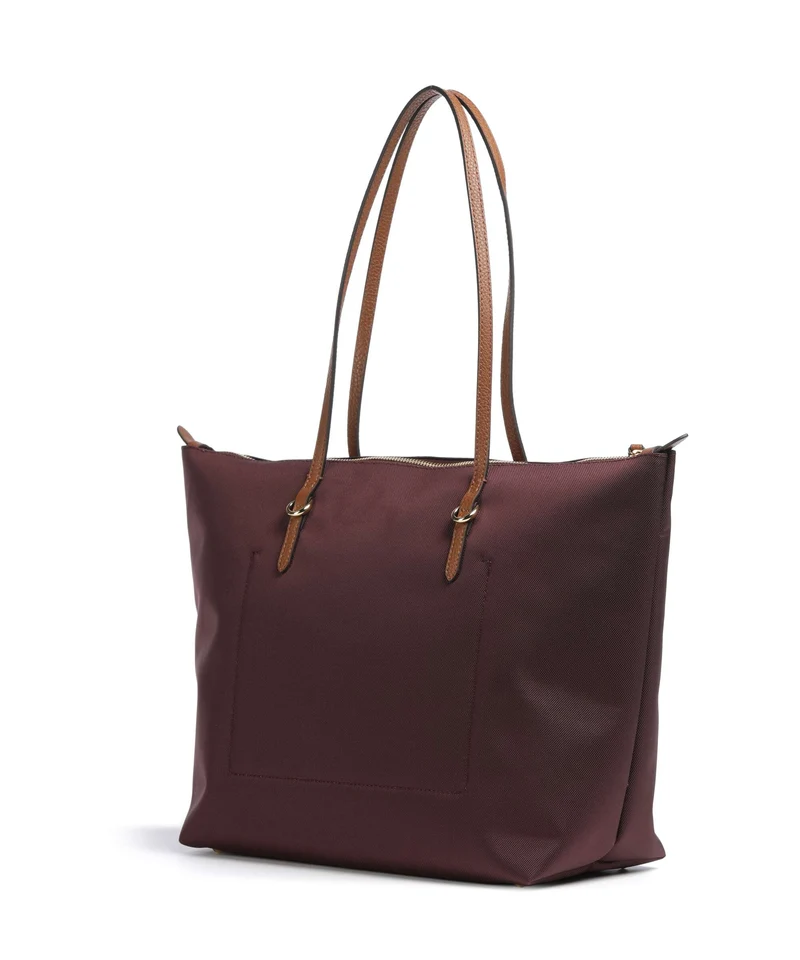 Lauren Ralph Lauren Keaton 31 Shopper dark garnet/lauren tan