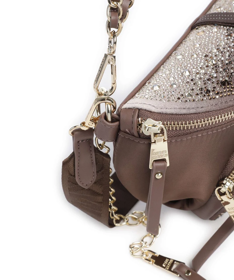 Steve Madden BMAXIMA-S Schultertasche chocolate/gold